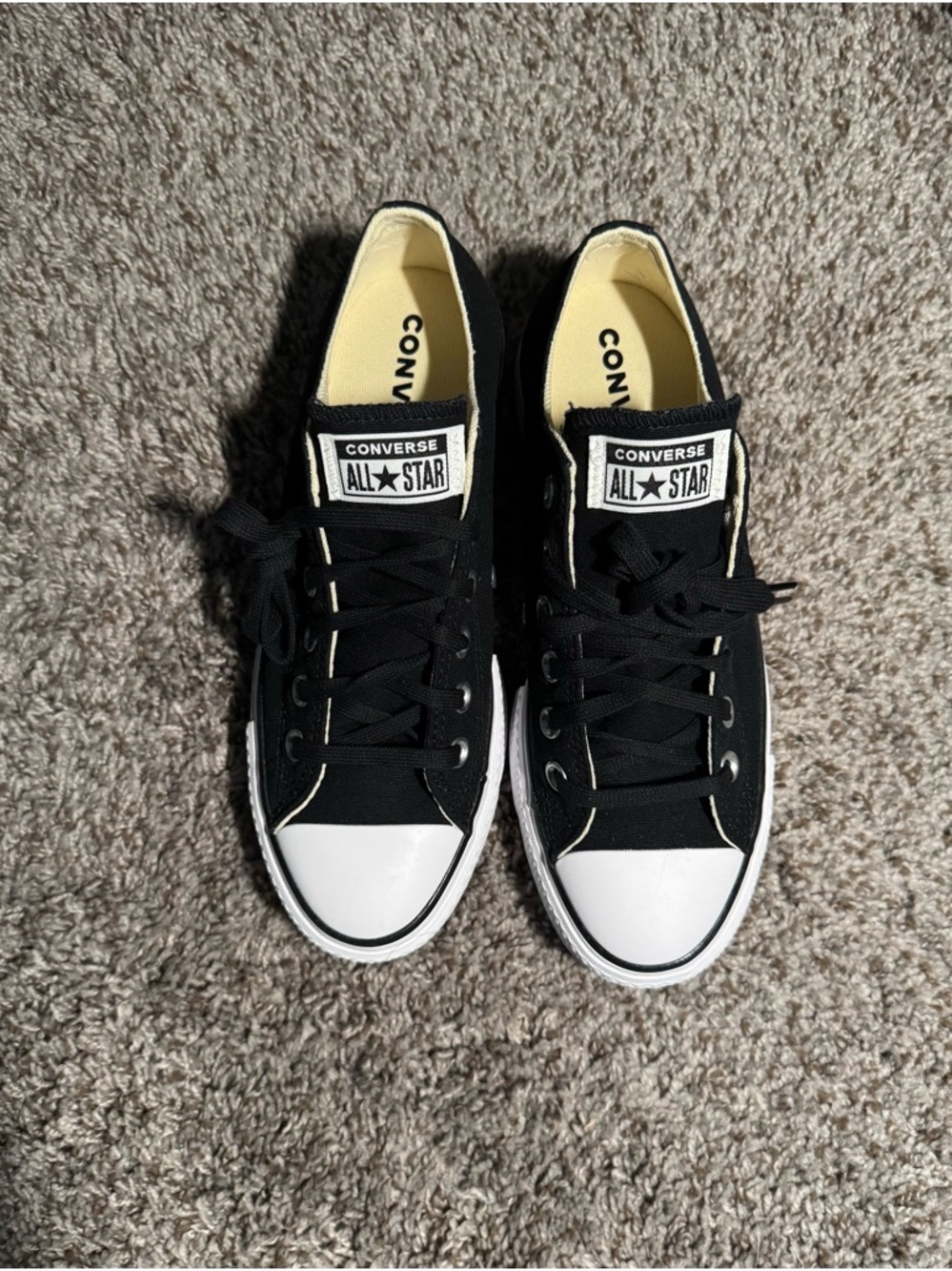 CONVERSE Chuck Taylor All Star Lift Platform Womens Low Top Shoes - Picture 4 of 8